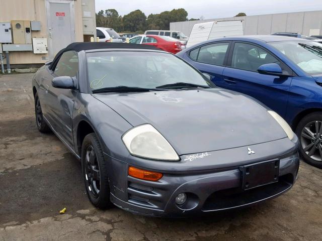 4A3AE45G13E062417 - 2003 MITSUBISHI ECLIPSE SP GRAY photo 1