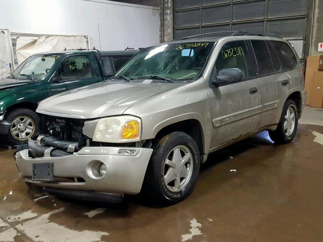 1GKDT13SX32379310 - 2003 GMC ENVOY TEAL photo 2