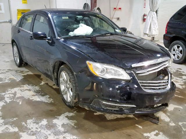 1C3CCBAB1DN762315 - 2013 CHRYSLER 200 LX BLACK photo 1