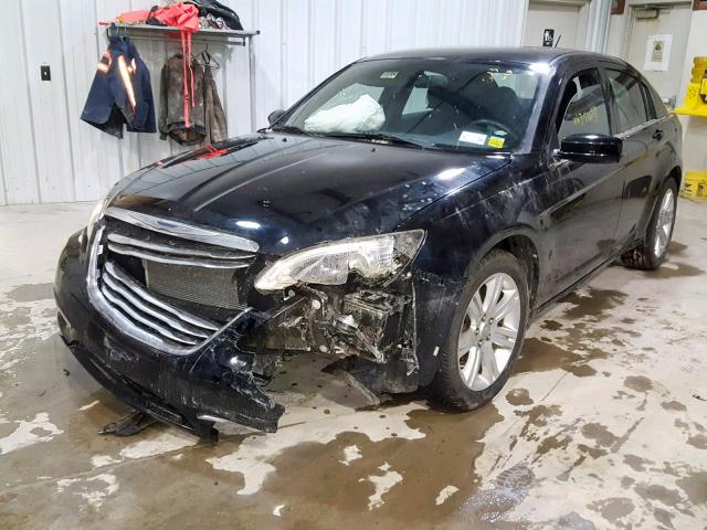 1C3CCBAB1DN762315 - 2013 CHRYSLER 200 LX BLACK photo 2