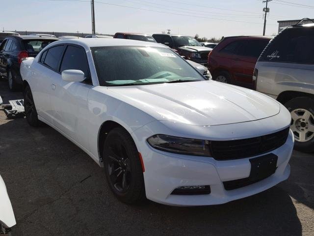 2C3CDXHG3GH258048 - 2016 DODGE CHARGER SX WHITE photo 1