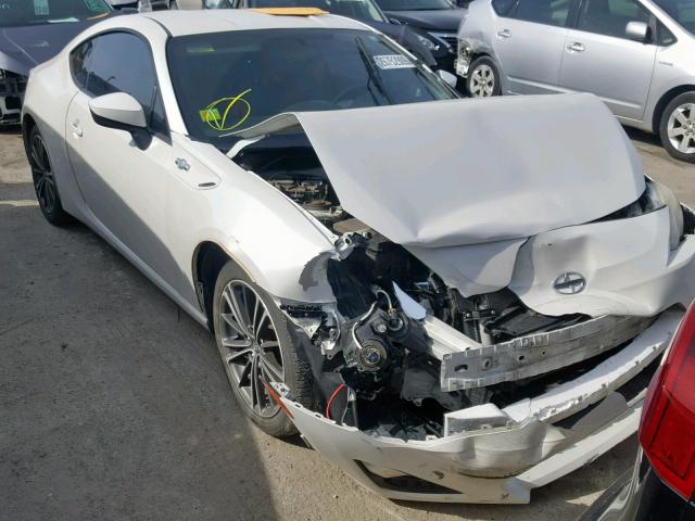 JF1ZNAA16D2723857 - 2013 TOYOTA SCION FR-S WHITE photo 1