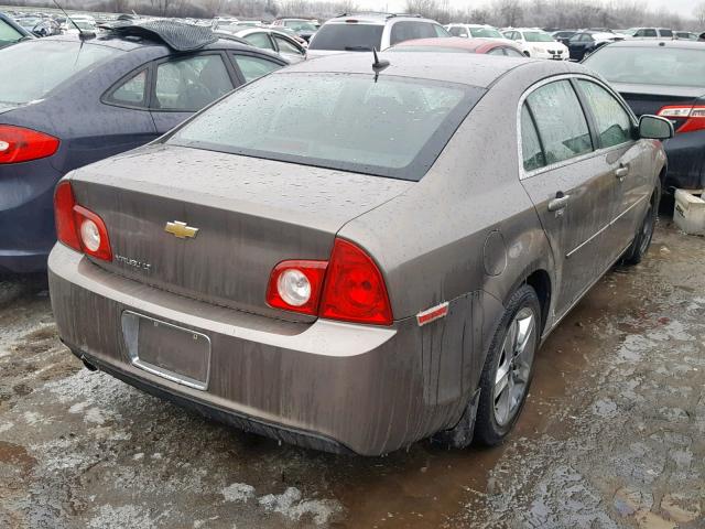 1G1ZC5EB7AF103235 - 2010 CHEVROLET MALIBU 1LT ბეჟი ფოტო 4
