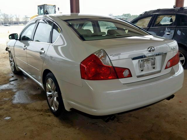 JNKAY01E46M101288 - 2006 INFINITI M35 BASE WHITE photo 3