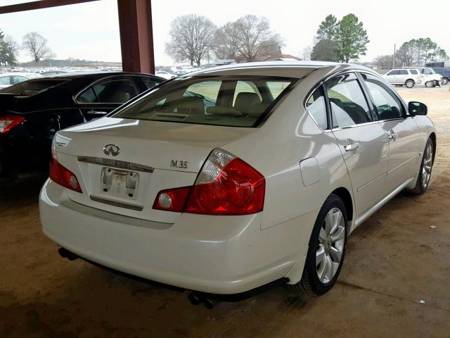 JNKAY01E46M101288 - 2006 INFINITI M35 BASE WHITE photo 4