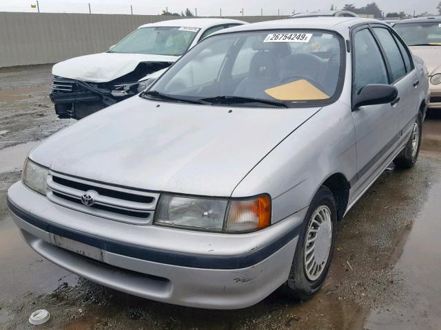 JT2EL43T9R0421716 - 1994 TOYOTA TERCEL DX GRAY photo 2