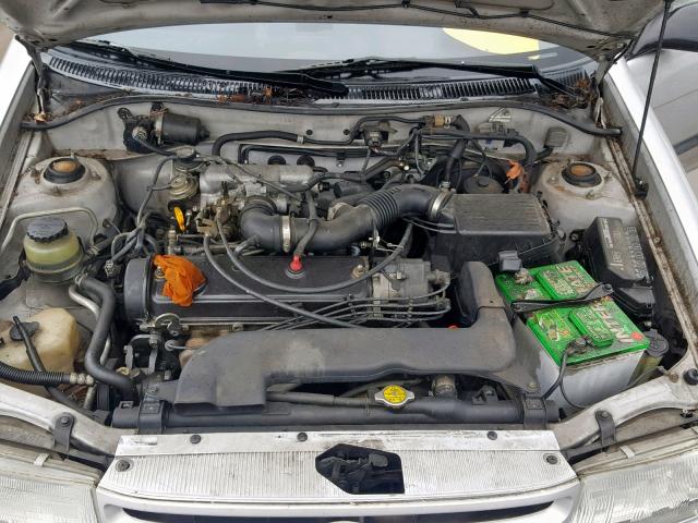 JT2EL43T9R0421716 - 1994 TOYOTA TERCEL DX GRAY photo 7