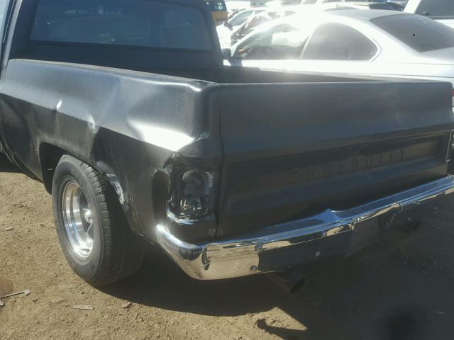 CCD148Z209596 - 1978 CHEVROLET C-10 BLACK photo 6