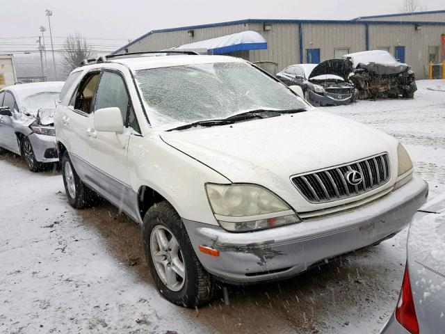 JTJHF10U010197289 - 2001 LEXUS RX 300 WHITE photo 1