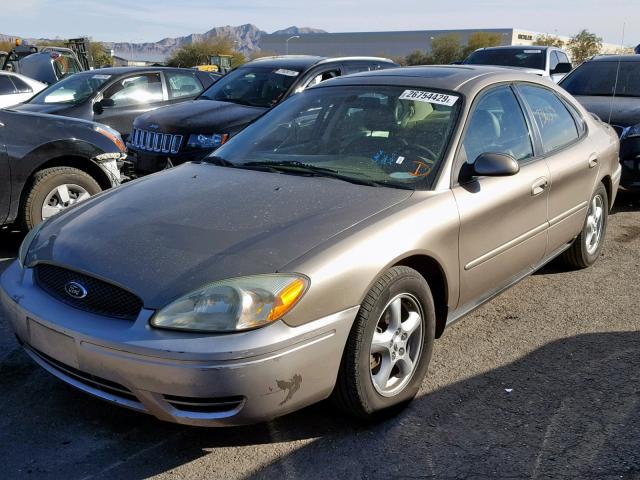 1FAFP55U64A115755 - 2004 FORD TAURUS SES BEIGE photo 2