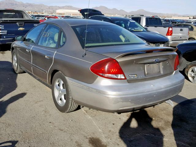 1FAFP55U64A115755 - 2004 FORD TAURUS SES BEIGE photo 3