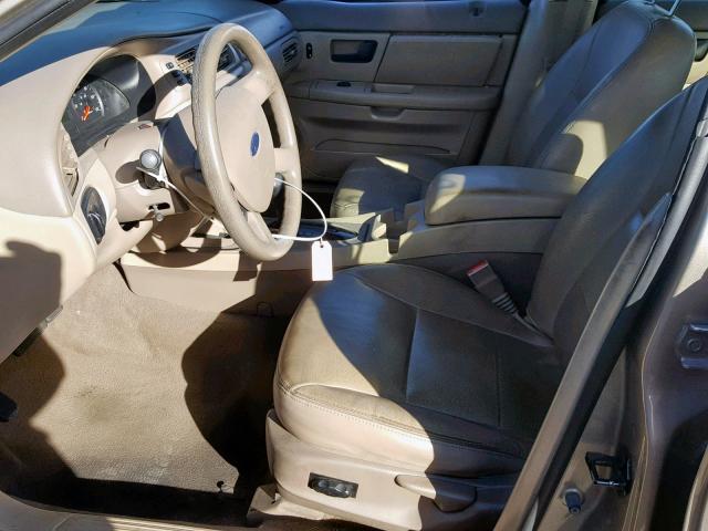 1FAFP55U64A115755 - 2004 FORD TAURUS SES BEIGE photo 5