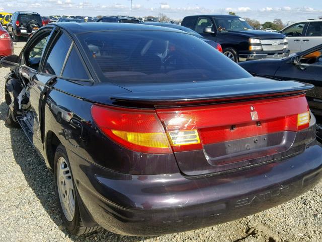 1G8ZY1277XZ270049 - 1999 SATURN SC2 BLACK photo 3