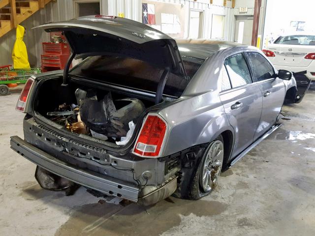 2C3CCAAG3CH116416 - 2012 CHRYSLER 300 GRAY photo 4