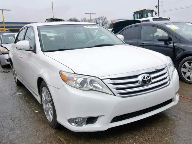 4T1BK3DBXBU418704 - 2011 TOYOTA AVALON BAS WHITE photo 1