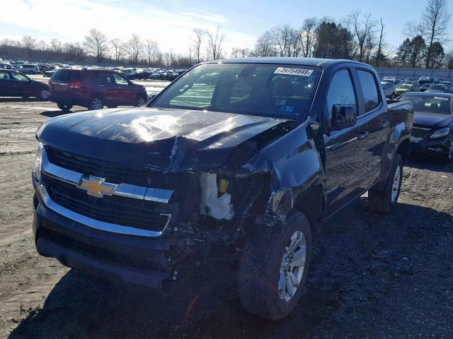1GCGTCEN5J1302195 - 2018 CHEVROLET COLORADO L BLACK photo 2