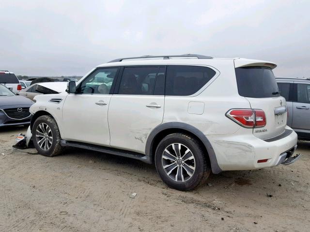 JN8AY2ND4H9011339 - 2017 NISSAN ARMADA SV WHITE photo 3