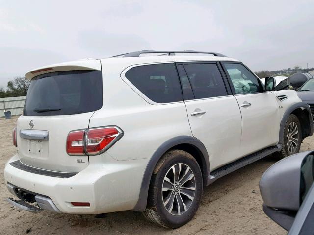 JN8AY2ND4H9011339 - 2017 NISSAN ARMADA SV WHITE photo 4