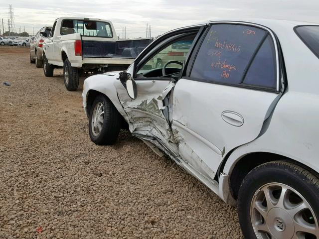 2G4WB52K0X1485492 - 1999 BUICK REGAL LS WHITE photo 10