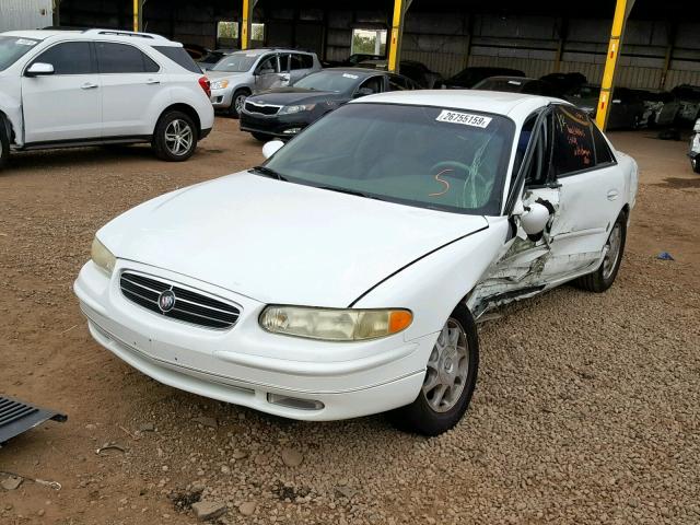 2G4WB52K0X1485492 - 1999 BUICK REGAL LS WHITE photo 2