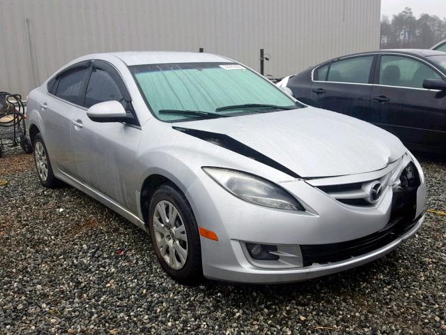 1YVHZ8BH3D5M16086 - 2013 MAZDA 6 SPORT SILVER photo 1