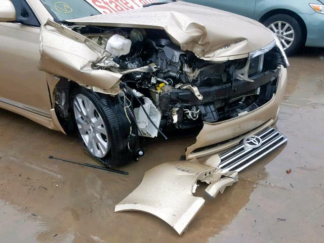 4T1BK3DB2BU420110 - 2011 TOYOTA AVALON BAS GOLD photo 9