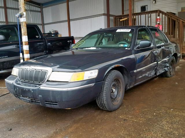 2MEFM74W4XX682395 - 1999 MERCURY GRAND MARQ BLACK photo 2