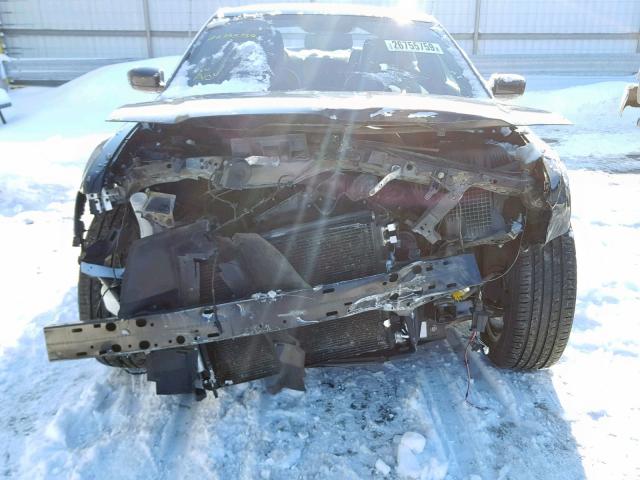 2C3CCARG6EH308789 - 2014 CHRYSLER 300 BLACK photo 9