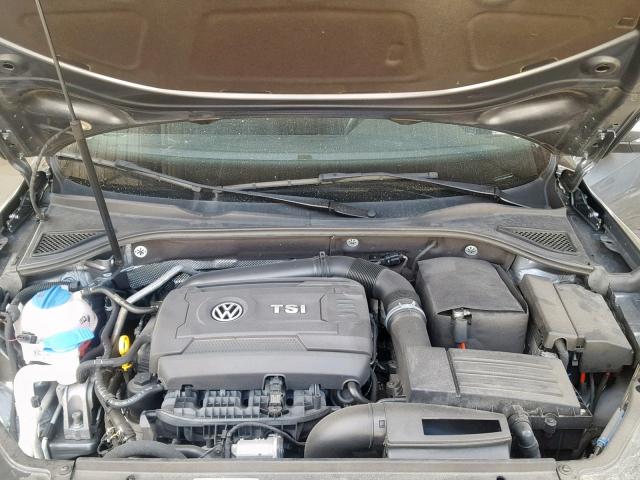 1VWAT7A38HC036068 - 2017 VOLKSWAGEN PASSAT S CHARCOAL photo 7