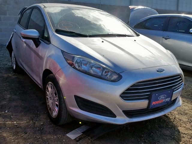 3FADP4TJ1HM153316 - 2017 FORD FIESTA S SILVER photo 1