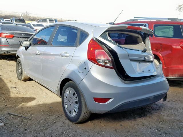 3FADP4TJ1HM153316 - 2017 FORD FIESTA S SILVER photo 3