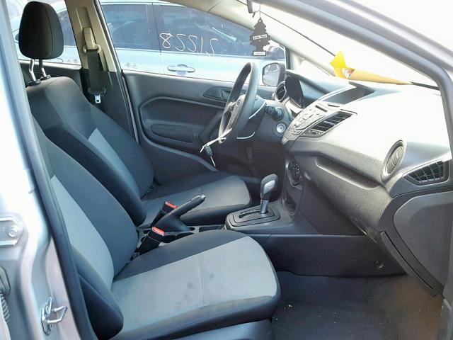 3FADP4TJ1HM153316 - 2017 FORD FIESTA S SILVER photo 5