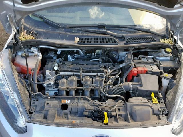 3FADP4TJ1HM153316 - 2017 FORD FIESTA S SILVER photo 7