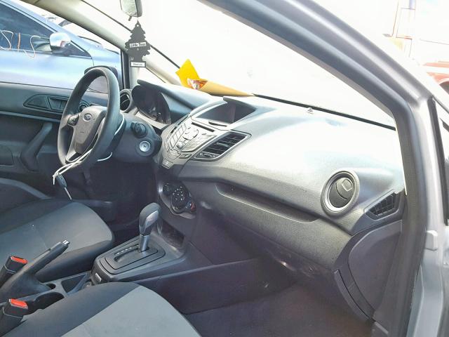 3FADP4TJ1HM153316 - 2017 FORD FIESTA S SILVER photo 9