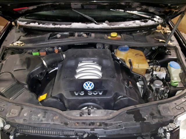 WVWRH63B81E124800 - 2001 VOLKSWAGEN PASSAT GLX 黑色 照片 7