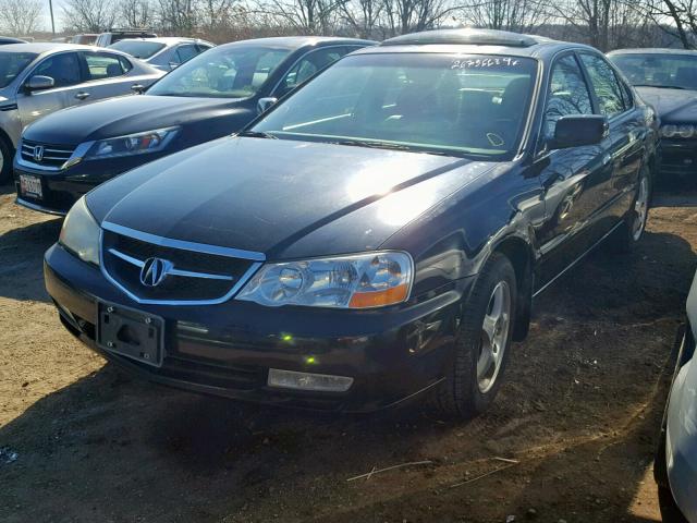 19UUA56653A083710 - 2003 ACURA 3.2TL BLACK photo 2