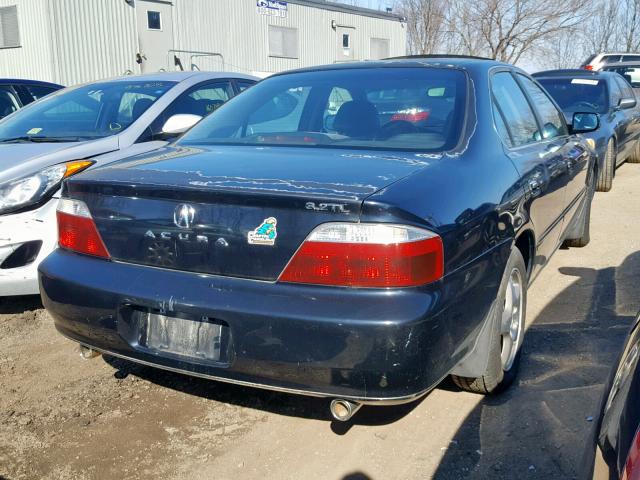 19UUA56653A083710 - 2003 ACURA 3.2TL BLACK photo 4