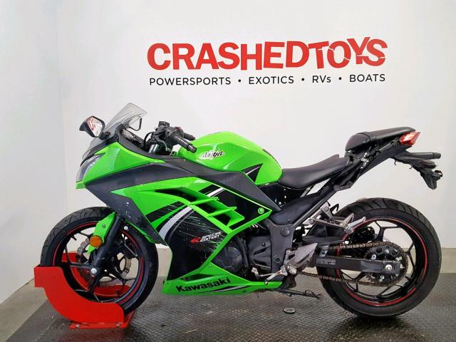 JKAEX8A16EA000782 - 2014 KAWASAKI EX300 A GREEN photo 3