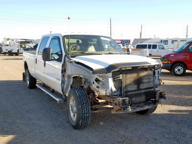 1FTWW31P65EC40329 - 2005 FORD F350 SRW S WHITE photo 1