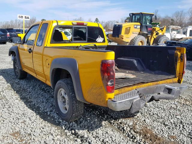 1GCDS196348206722 - 2004 CHEVROLET COLORADO YELLOW photo 3