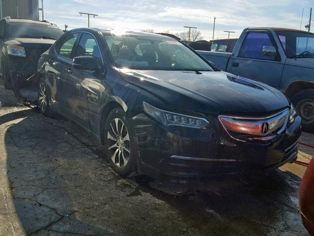 19UUB1F34FA008707 - 2015 ACURA TLX BLACK photo 1