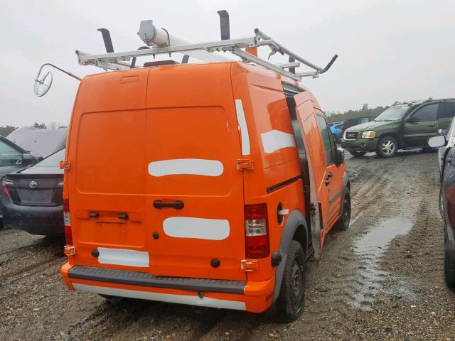 NM0LS7BN6AT041206 - 2010 FORD TRANSIT CO ORANGE photo 4