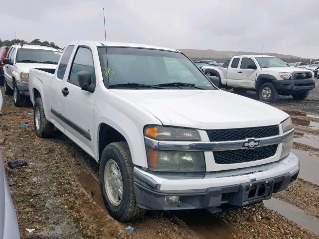 1GCCS39E688219517 - 2008 CHEVROLET COLORADO L WHITE photo 1