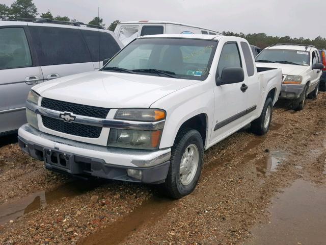 1GCCS39E688219517 - 2008 CHEVROLET COLORADO L WHITE photo 2