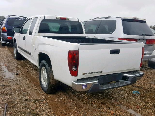 1GCCS39E688219517 - 2008 CHEVROLET COLORADO L WHITE photo 3