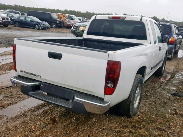 1GCCS39E688219517 - 2008 CHEVROLET COLORADO L WHITE photo 4