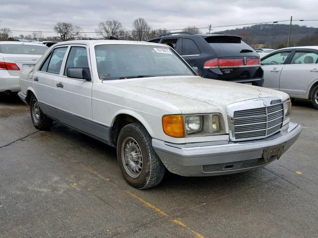 WDBCA32C6FA143488 - 1985 MERCEDES-BENZ 380 SE WHITE photo 1