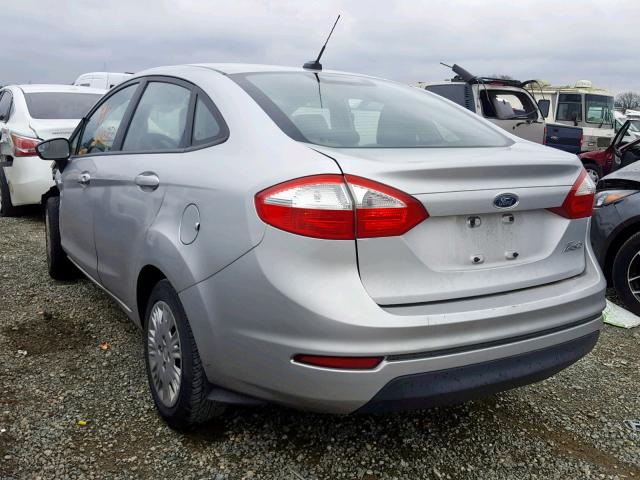 3FADP4AJ2EM235716 - 2014 FORD FIESTA S SILVER photo 3