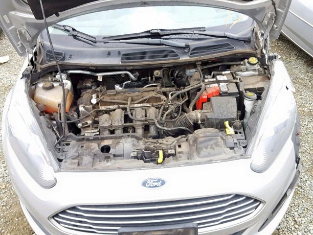 3FADP4AJ2EM235716 - 2014 FORD FIESTA S SILVER photo 7