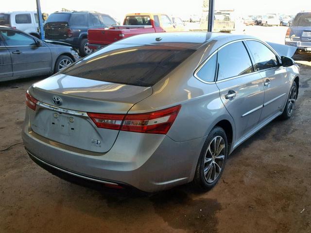 4T1BD1EB3GU056669 - 2016 TOYOTA AVALON HYB SILVER photo 4